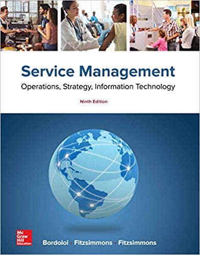 Service Management: Operations, Strategy, Information Technology 9th Edition